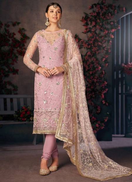 Lavender Colour NARAYANI FASHION ZEHRA 2 Heavy Festive Wear Designer Salwar Suit Collection 228